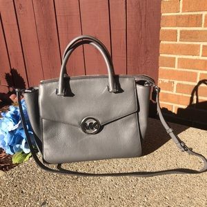 Michael Kors large Crossbody Handbag grey